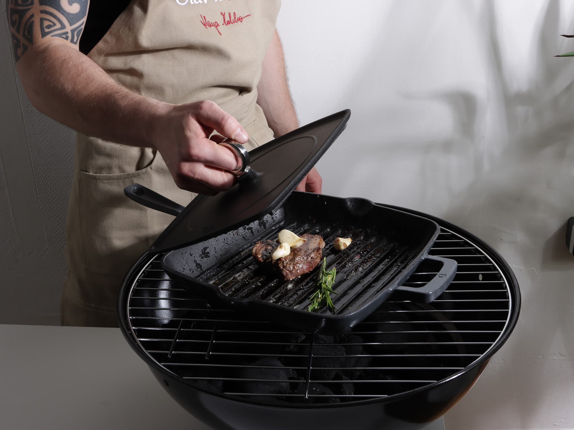 Grillpresse