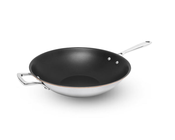 Kupferkern Wok beschichtet