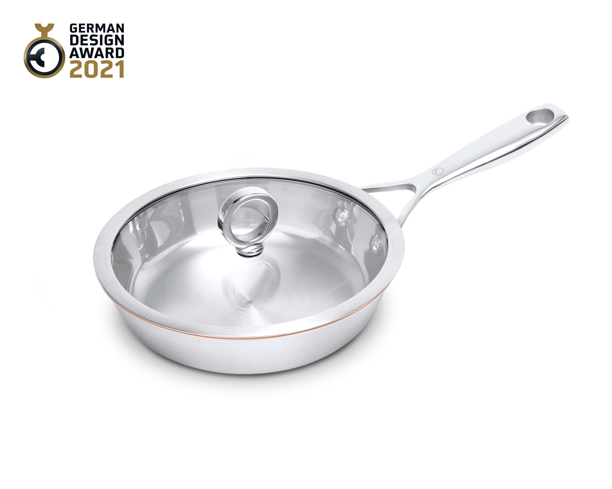 Olavson unbeschichtete Kupferkernpfanne 20 cm