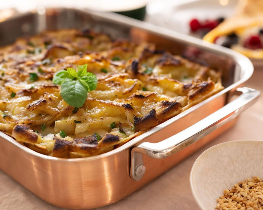 Herbstlicher Kartoffelauflauf