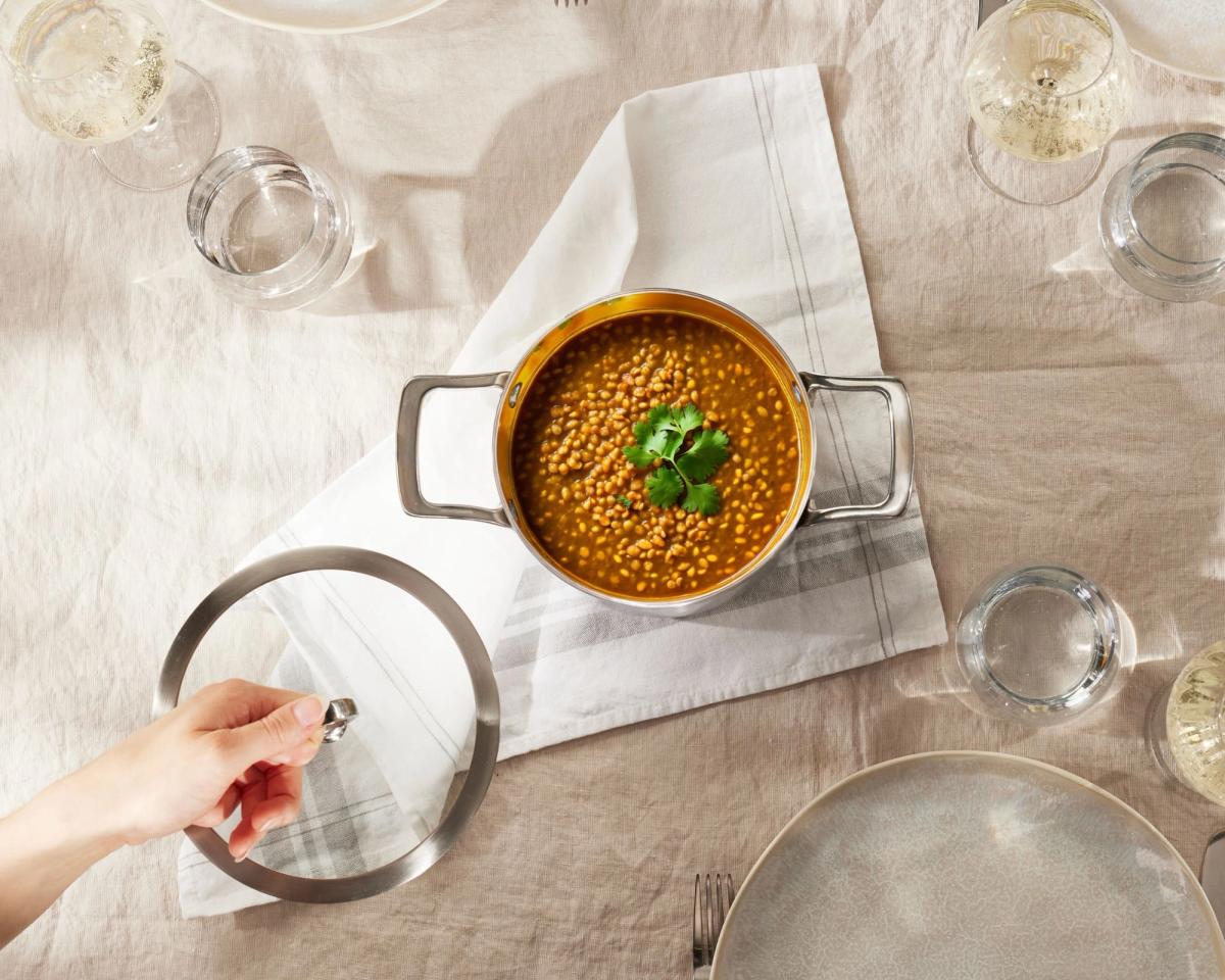 Rote Linsensuppe