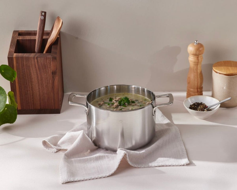 Hackfleisch Lauch Suppe
