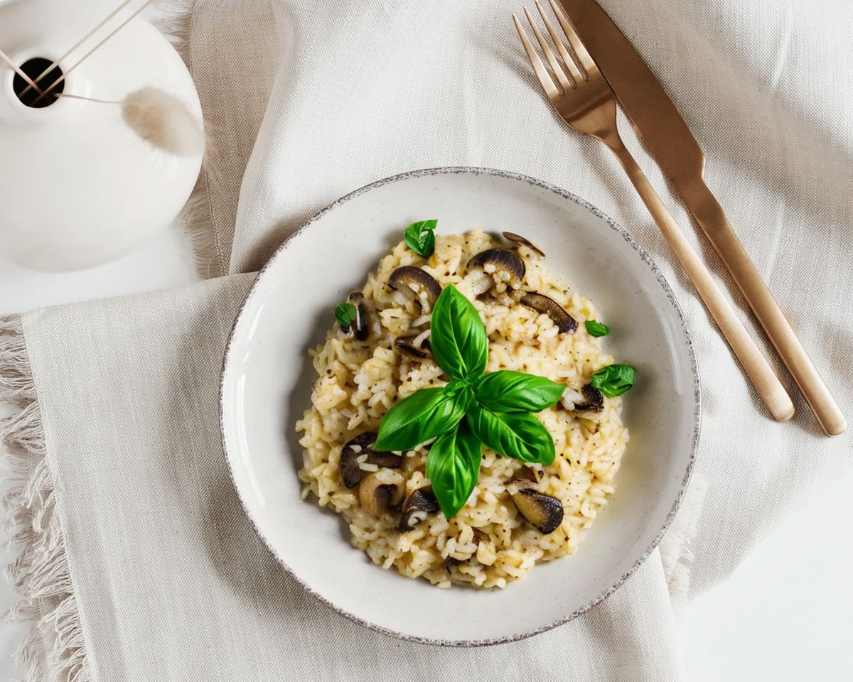 Pilzrisotto