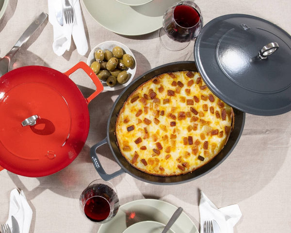 Kartoffelgratin mit Speck