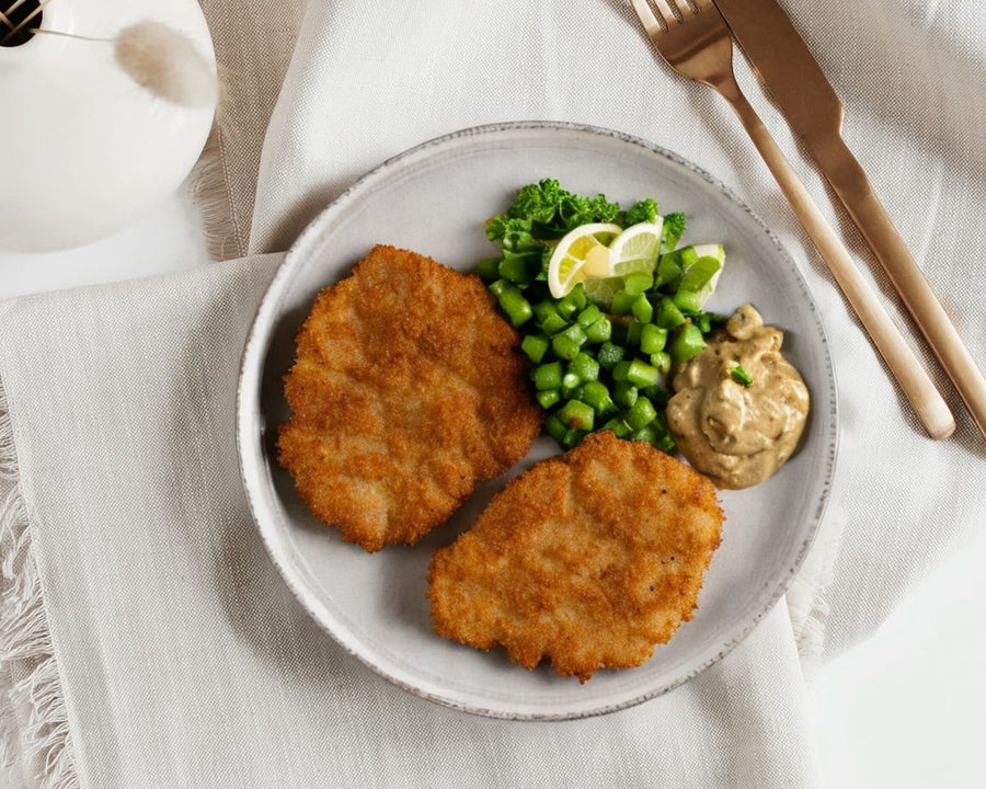 Pilzrahmsoße Schnitzel