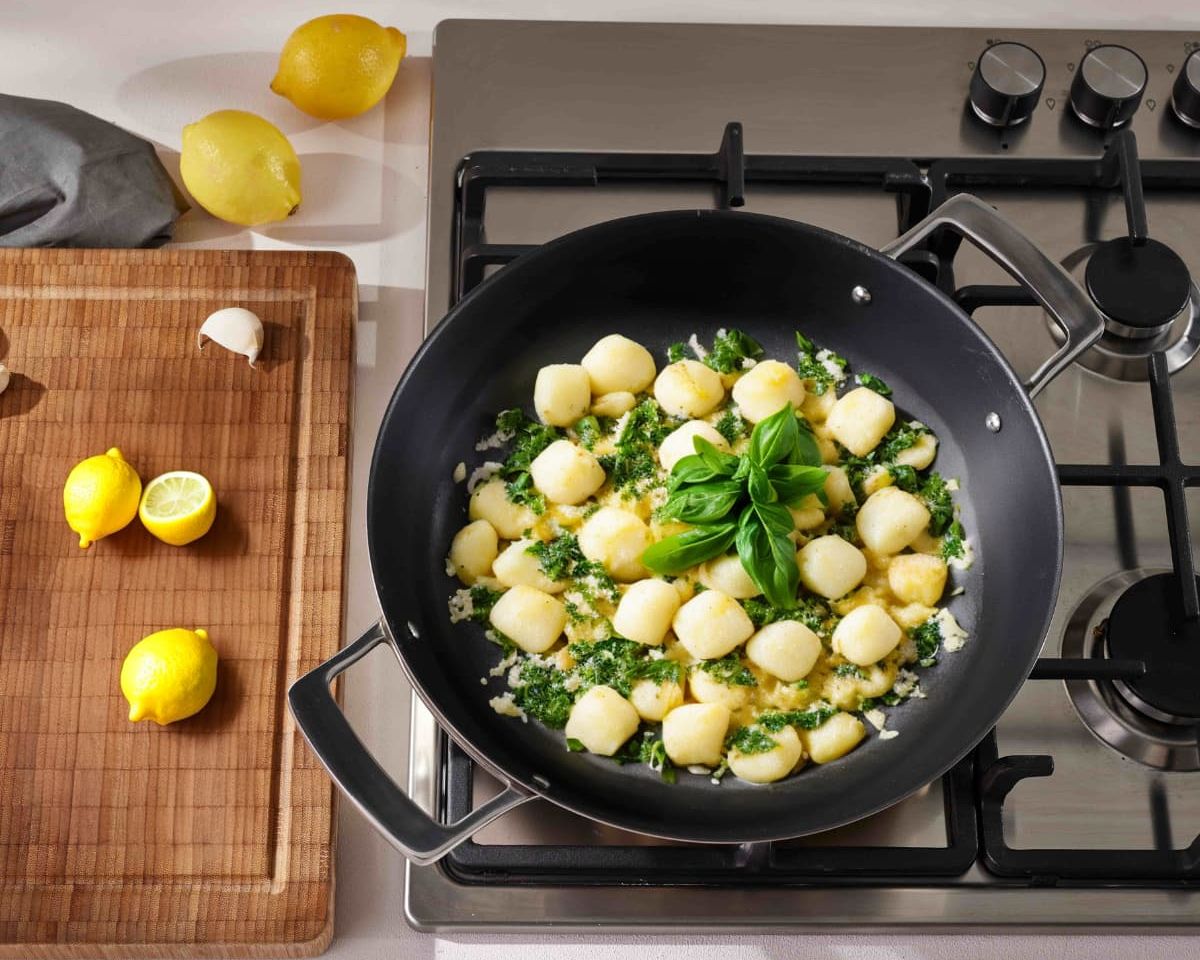 Gnocchi mit Zitronensauce