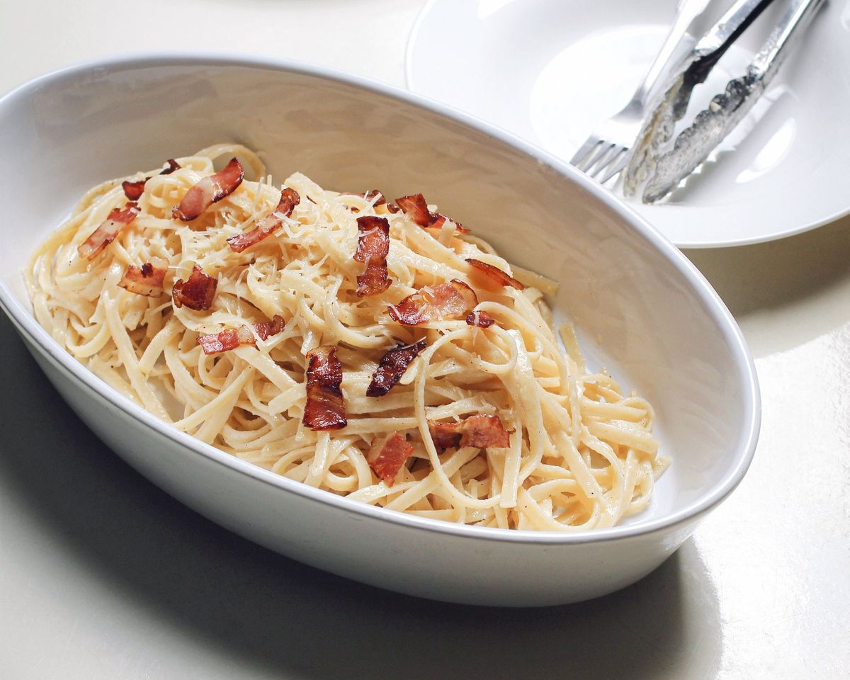 Schnelle Carbonara