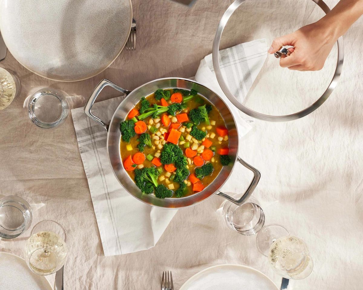 Vegane Gemüsesuppe