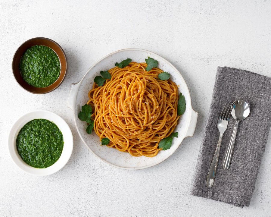 Spaghetti-Kürbis Rezept