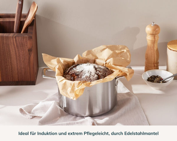 Kupferkern Kochgeschirrsets unbeschichtet