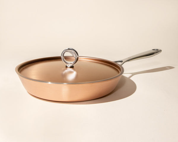 Beschichtete Kupferpfanne (Pure Edition), 24 cm