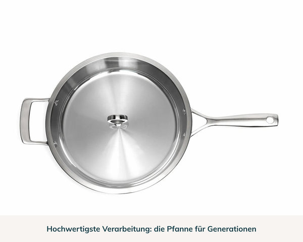 Die unbeschichtete Kupferkernpfanne, 30 cm