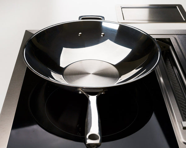 Kupferkern Wok unbeschichtet