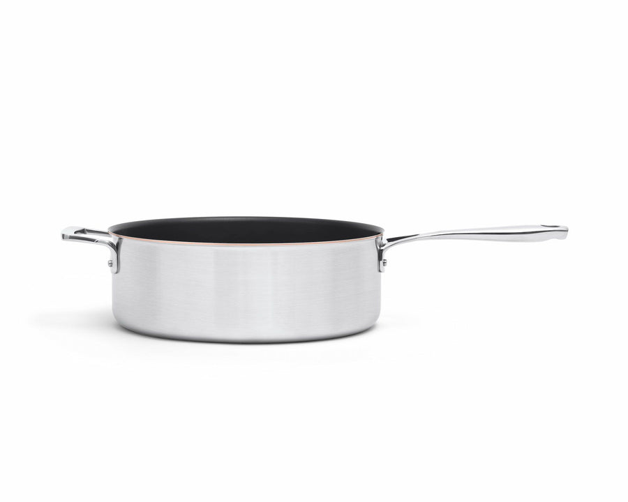 Kupferkern Schmorpfanne, beschichtet, Stielgriff