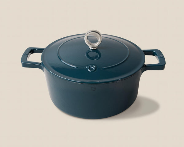 Gusseiserner Bräter rund