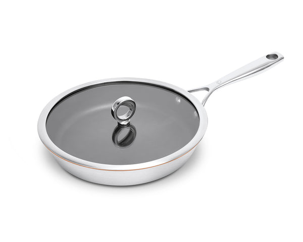 Beschichtete Olavson Kupferkernpfanne 26 cm mit Stielgriff