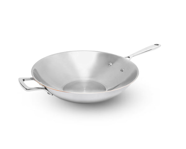 Unbeschichteter Olavson Kupferkern Wok