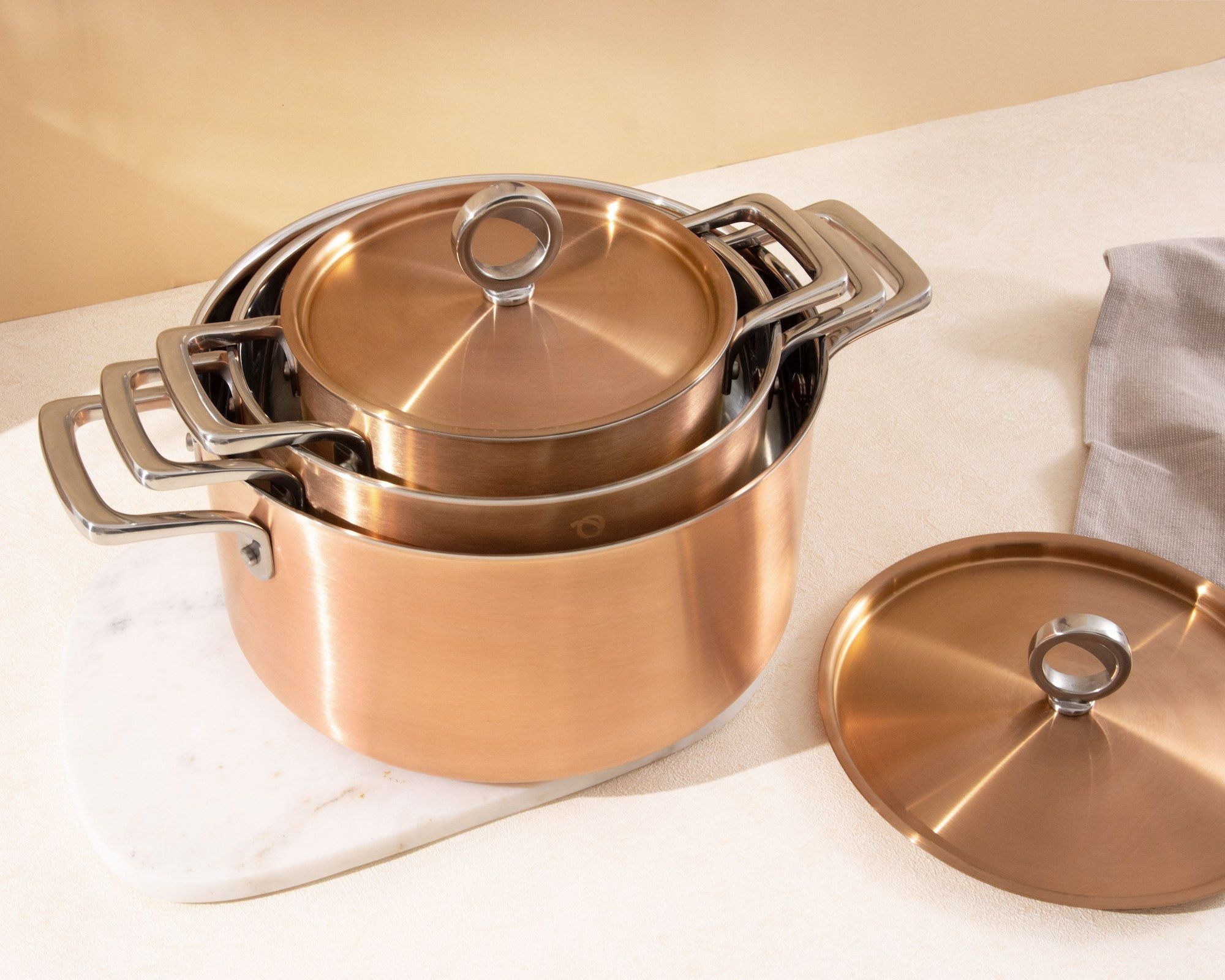 Kupfer Topfsets I Pure Edition