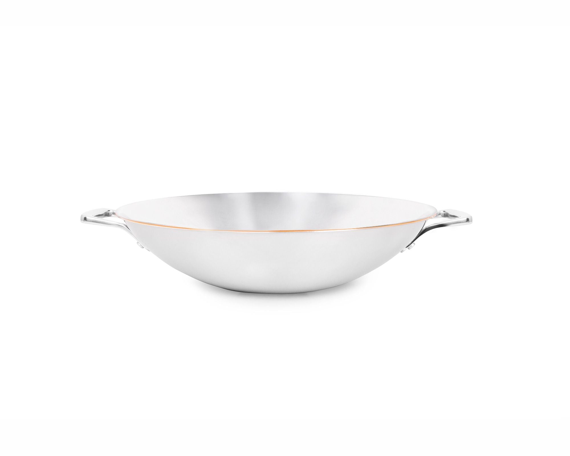 Kupferkern Wok unbeschichtet, 36 cm, Servierer