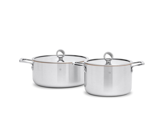 Kupferkern Topfset, 20 + 26 cm