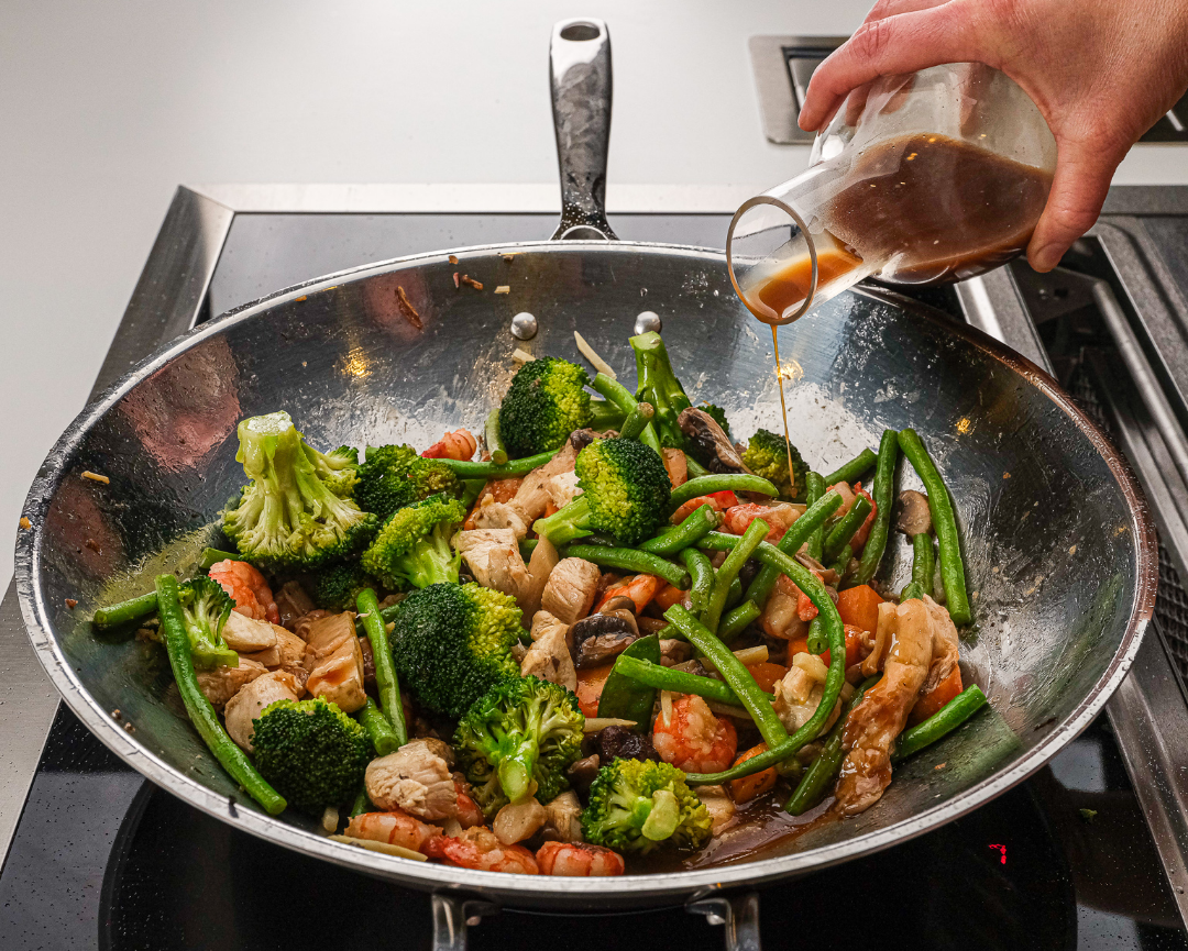 Kupferkern Wok unbeschichtet, 36 cm