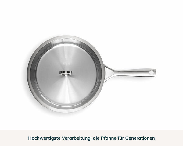Die unbeschichtete Kupferkernpfanne, 28 cm