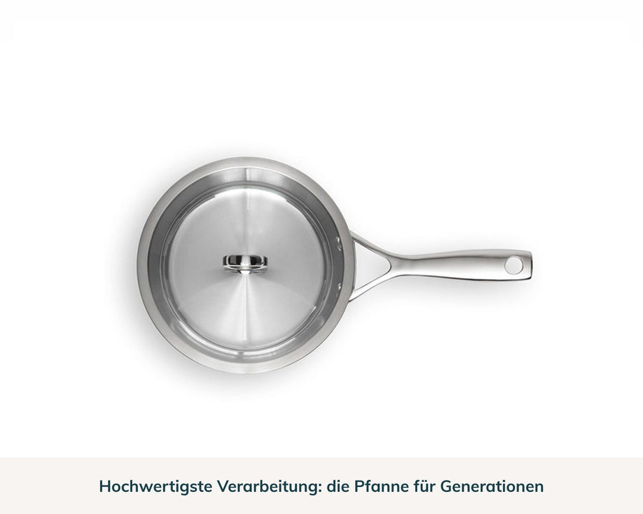 Die unbeschichtete Kupferkernpfanne, 20 cm